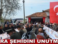 Bafra şehidini unutmadı