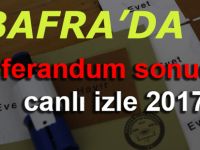 Referandum sonuçları canlı izle