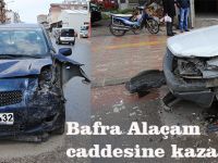 Alaçam Caddesi`nde kaza