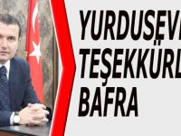 TEŞEKKÜRLER BAFRA