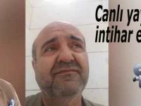 Canlı yayında intihar etti