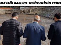 HAMAMAYAĞI KAPLICA TESİSLERİNİN TEMELİ ATILDI