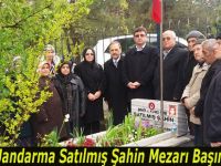 Şehit Jandarma Satılmış Şahin Mezarı Başında Anıldı