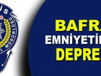 Bafra Emniyetinde deprem