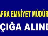 Bafra Emniyet Müdürü Açığa Alındı
