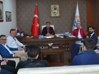 Bafra Genç İş Adamları Derneğinden Bafra TSO’ya Ziyaret