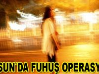 Samsun`da fuhuş operasyonu