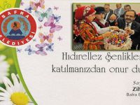 Başkan Şahin'den Hıdrellez şenliklerine davet