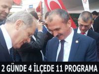KIRCALI 2 GÜNDE 4 İLÇEDE 11 PROGRAMA KATILDI
