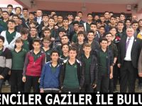 Öğrenciler gaziler ile buluştu