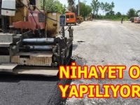 BAFRA YENİ ŞEHİR STADYUM YOLUNU NİHAYET GÖRDÜLER