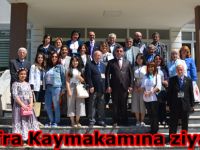 Bafra Kaymakamına ziyaret