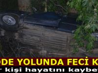 Sedde yolunda feci kaza