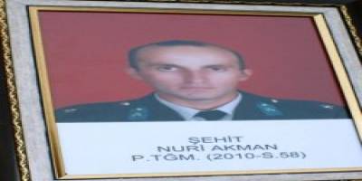 Vezirköprü'lü Şehit Teğmen Nuri Akman Yolculuğuna Uğurlandı