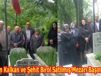 Şehit Ayhan Kalkan ve Şehit Birol Satılmış Mezarı Başında Anıldı
