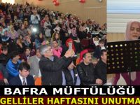 Bafra Müftülüğü engelliler haftasını unutmadı
