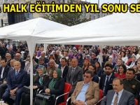 Bafra Halk Eğitim Merkezi yıl sonu sergisi