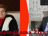 Bafra Ortopedik Özürlüler Derneği`nden kaymakama ziyaret