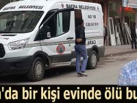 Bafra'da bir kişi evinde ölü bulundu