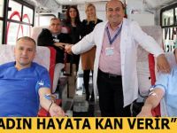 SAĞLIKÇILARDAN TÜRK KIZILAY’ININ “KADIN HAYATA KAN VERİR” PROJESİNE DESTEK