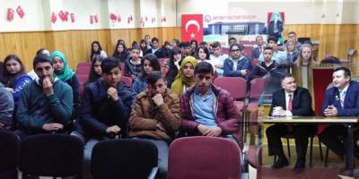 Bafra Şehit Erkut Yılmaz Mesleki ve Teknik Anadolu Lisesi Öğrencileri Gazilerle Buluştu