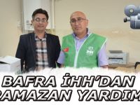 BAFRA İHH’DAN RAMAZAN YARDIMI