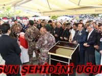 SAMSUN ŞEHİDİNİ UĞURLADI