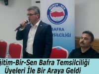 Eğitim-Bir-Sen Bafra Temsilciliği  Üyeleri İle Bir Araya Geldi