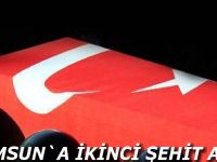 Samsun`a bir gün arayla ikinci şehit acısı