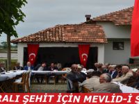 Şehit Mehmet Karatut için mevlit programı düzenlendi