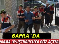 Bafra`da jandarma uyuşturucuya göz açtırmıyor