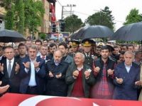 ŞEHİT MUSTAFA ÖZDEMİR SON YOLCULUĞUNA UĞURLANDI