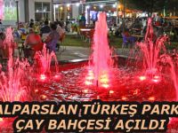 Alparslan Türkeş Parkı çay bahçesi açıldı