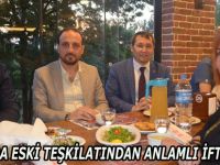 MHP BAFRA ESKİ TEŞKİLATINDAN ANLAMLI İFTAR YEMEĞİ