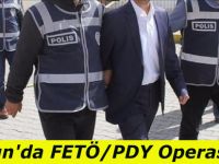 Samsun'da FETÖ/PDY Operasyonu