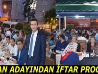 Başkan adayından iftar programı