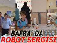 Fatih Ortaokulunda robot ve resim sergisi