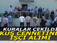 Kuş cennetine işçi alımı