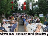 Bafra Belediyesi Kamu Kurum ve Kuruluşlara iftar yemeği verdi