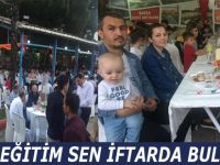 Bafra Türk Eğitim Sen ailesi iftarda buluştu