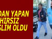Pişman olan hırsız teslim oldu