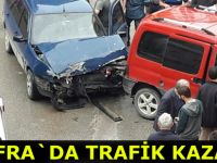 Bafra`da trafik kazası