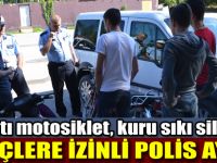 Bafra`da gençlere izinli polis ayarı