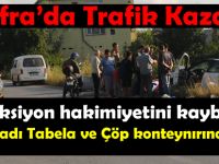 Bafra'da Trafik Kazası