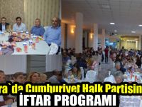 Bafra CHP`de iftar programı