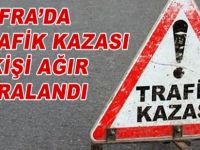 Bafra'da trafik Kazası 1 yaralı