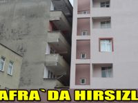 Bafra`da eve giren hırsızlar televizyon çaldı