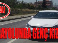 Karayolunda Genç Kıza...