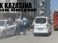 Trafik Kazasına yangın önlemi