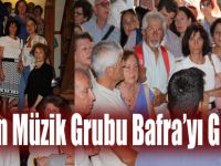 Yunanistanlı Müzik Grubu Bafra’yı Gezdi
